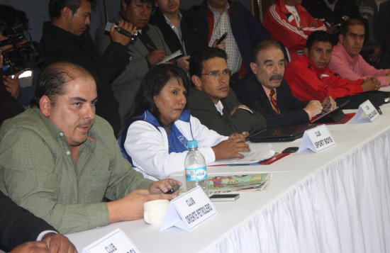 Los dirigentes del grupo opositor no cambiarn a su delegado elegido para la Federacin Boliviana de Ftbol.