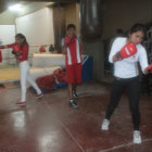 Los pugilistas chuquisaqueos sostuvieron anoche su ltimo entrenamiento antes del Nacional de Boxeo.