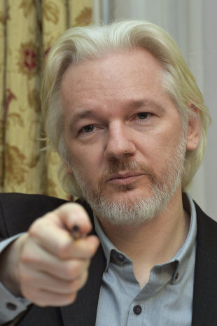 ACUSADO. Julian Assange.