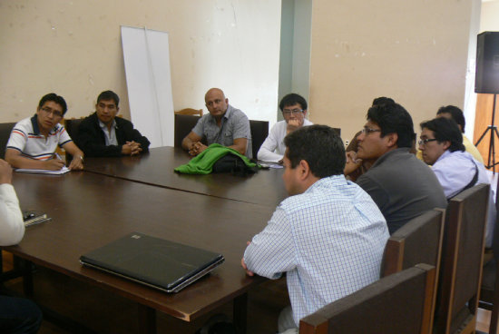 PRIMER STARTUP. En el evento participaron representantes de las ciudades de La Paz, Cochabamba, Oruro y Sucre.