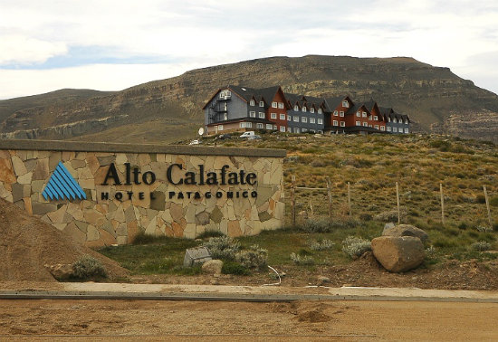 ALLANAMIENTO. Vista del hotel Alto Calafate, en el sur argentino, el cual est gestionado por una empresa vinculada a Cristina Fernndez.