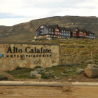 ALLANAMIENTO. Vista del hotel Alto Calafate, en el sur argentino, el cual est gestionado por una empresa vinculada a Cristina Fernndez.