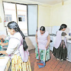 TRABAJO. El servicio domstico, una de las ocupaciones de las mujeres en la regin.