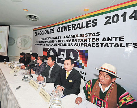 ELECCIONES. Los vocales del TSE.