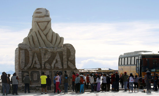 Uyuni volver a ser el epicentro del Rally Dakar en Bolivia.