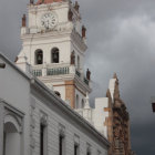 PATRIMONIO. Vista de la Catedral Metropolitana en el centro histrico de Sucre.