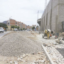 CALLE. Actualmente, la Gobernacin ejecuta obras en el Estadio Patria que podran perjudicarse.