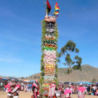 CULTURA. La expresin del Pujllay de la cultura yampara en Tarabuco durante el Carnaval, el tercer domingo de marzo.