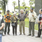 PARQUE BOLVAR. La Comisin de Revitalizacin realiz una inspeccin.