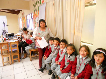 REGISTRO. Nios del colegio Nazareno.