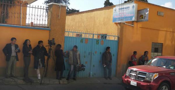 INVESTIGACIN. El hogar Virgen de Ftima se encuentra en la zona sur de la ciudad de La Paz.