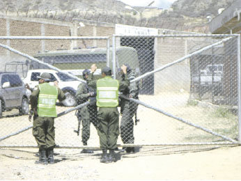 ACUSADOS. Los reclusos acusados por la Fiscala estaban en la crcel de El Abra.