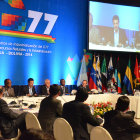 ENCUENTRO. Reunin de los ministros de industrializacin del G77 en Tarija.