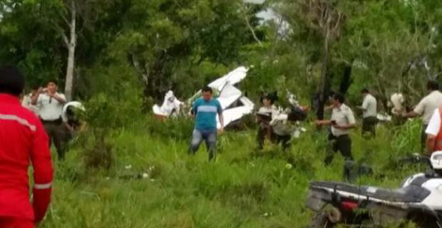 ACCIDENTE. La avioneta cay cuando se aprestaba a aterrizar en Trinidad.