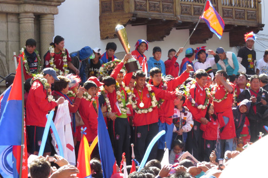 La U jugar la Libertadores 2015, merced al ttulo del pasado Torneo.