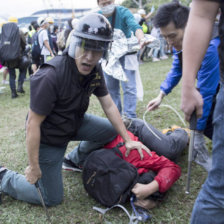 TENSIN. Protestas en Hong Kong.