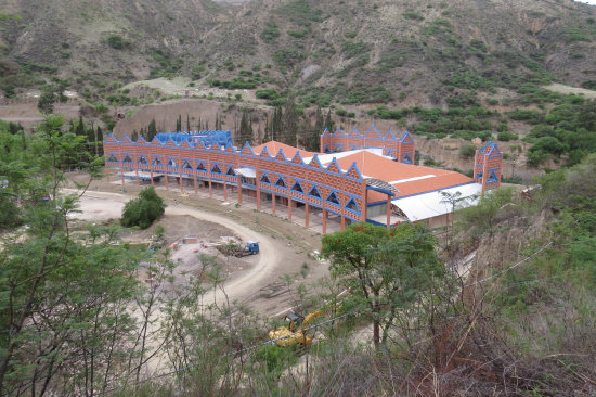 INFRAESTRUCTURA. El CICC fue construido para albergar al rgano Legislativo en Sucre.