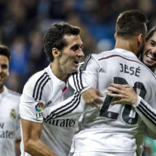 El Real Madrid gole ayer al Cornell, por la Copa del Rey.