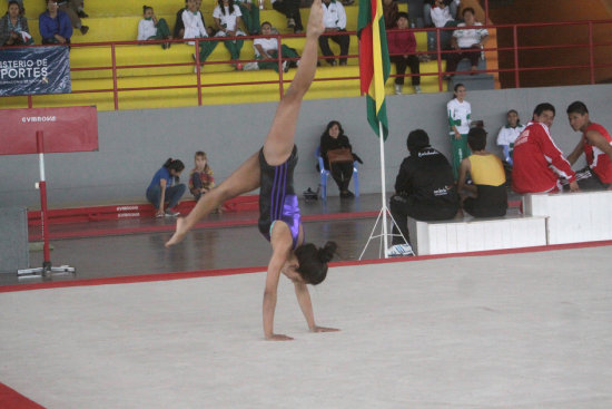 Sucre fue sede del ltimo evento nacional de gimnasia.