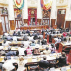 LEGISLACIN. Una vista de una sesin de la Asamblea Legislativa Plurinacional en La Paz.