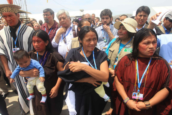 MARCHA. Indgenas piden sus derechos.