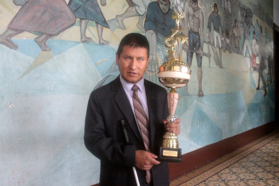 Antonio Loayza conquist el ttulo del Torneo San Francisco de Quito.