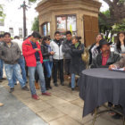 ANUNCIO. Los líderes de la nueva formación explican la iniciativa a los periodistas.