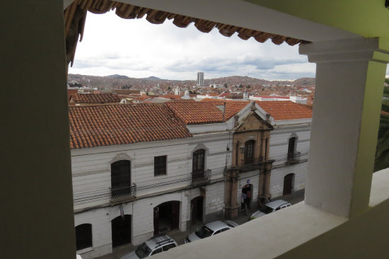 PROMOCIN. La vista desde el mirador del templo de Santo Domingo.