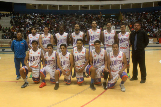 Amistad-Blacmar (arriba) y La Salle se enfrentarn esta noche, en Tarija, por un boleto para la final de la Liga.