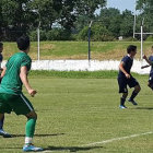 Un pasaje del partido entre Bolivia y el Acassuso argentino.