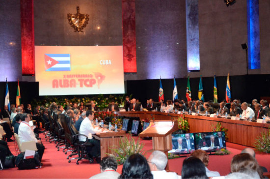 ENCUENTRO. Mandatarios de seis pases se reunieron en la Habana (Cuba) ayer.