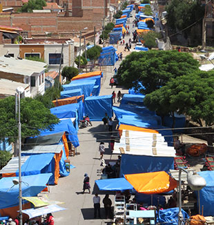 Comerciantes no mueven feria