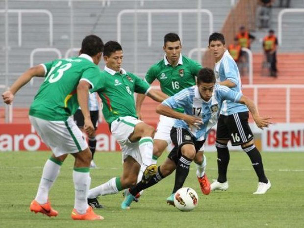 La seleccin nacional jug cuatro amistosos en Argentina.