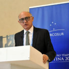 INTEGRACIN. Hctor Timerman, canciller argentino, durante una reunin preparatoria.