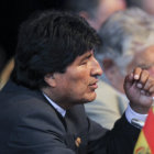 CUMBRE. Evo Morales en su intervencin.