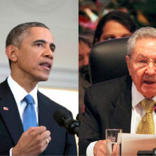 AVANCE. Los presidentes de Estados Unidos, Barack Obama, y de Cuba, Ral Castro, lanzaron ayer uno de los anuncios polticos ms importantes de los ltimos aos: La normalizacin de sus relaciones diplomticas.