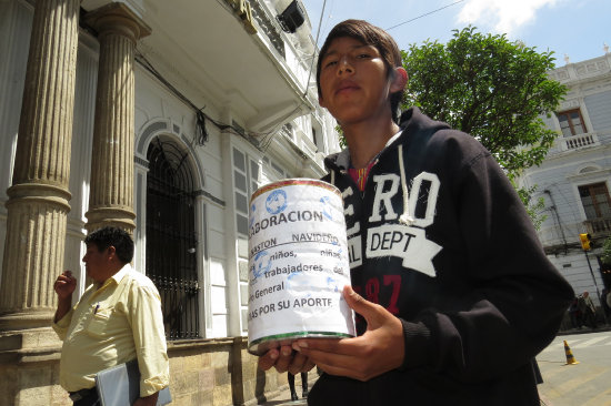 PEDIDO. La solidaridad es el pedido comn para apoyar a los nios de escasos recursos.