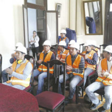 CLAUSURA. El acto del CENACO en Sucre.