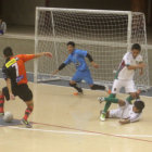 Uno de los partidos del cuadrangular jugados el pasado sbado.