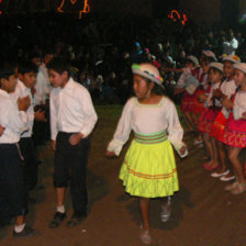 ADORACIN. El festival de chuntunquis de la parroquia Santa Ana.