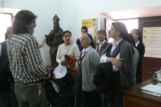 VISITA. Los museos de la ciudad reciben a miles de turistas cada mes, esta temporada, la mayor parte bolivianos.