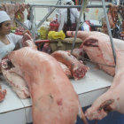 INCREMENTO. La venta de carne de cerdo aumenta con la cercana del Ao Nuevo.