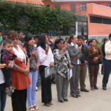 ASOCIACIN. Los comerciantes independientes que participaron de la Feria de Navidad en Garcilazo posesionaron ayer su mesa directiva.