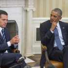 DILOGO. El encuentro bilateral entre el presidente de Mxico, Enrique Pea Nieto, y su homlogo estadounidense, Barack Obama.