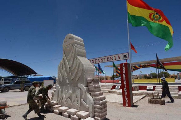 El Regimiento Loa ser el albergue temporal de los competidores del Rally Dakar, que llegarn al pas este sbado.