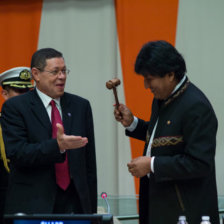 ONU. El presidente Evo Morales traspasa la Presidencia del G77+China.