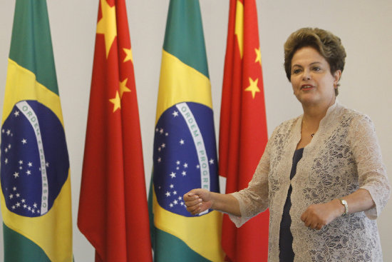 AUTORIDAD. La presidenta Dilma Rousseff.