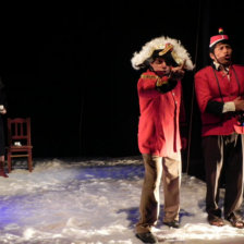 TABLAS. La puesta en escena de la ms reciente produccin del Teatro de Los Andes.