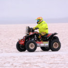 El piloto chuquisaqueo Wlter Nosiglia logr el cuarto lugar en la etapa de ayer, corrida entre Uyuni e Iquique.