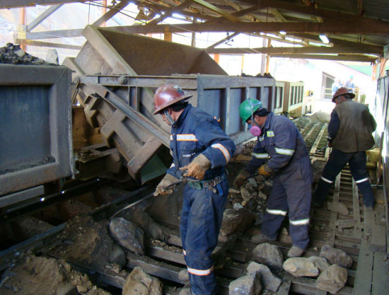 EMPRESA. La estatal Colquiri opera a 300 kilmetros al sur de La Paz.